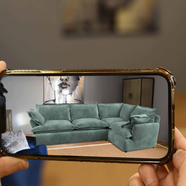 Augmented Reality Created With 3D Furniture Model