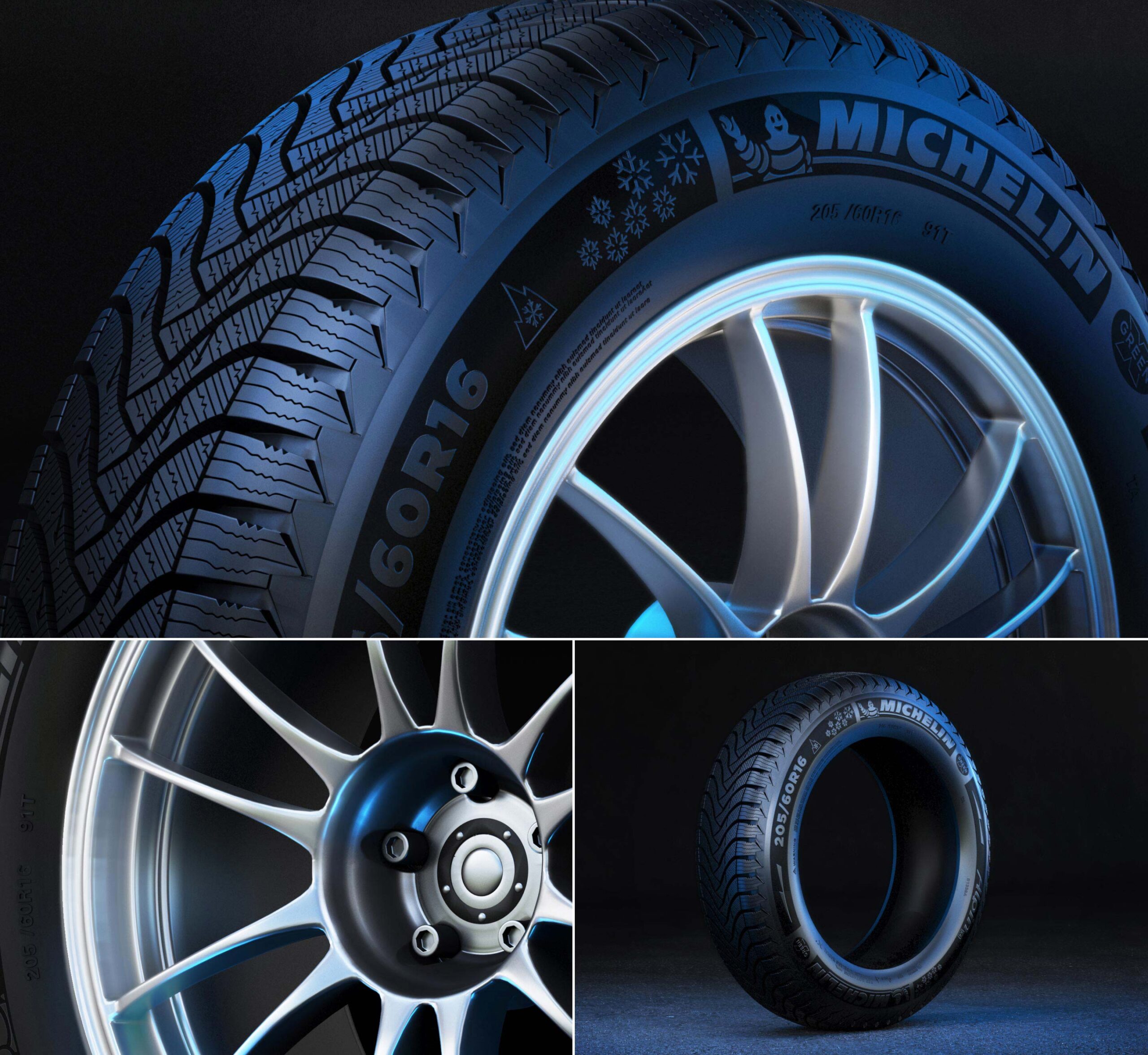 3D Product Photography for Michelin Tires