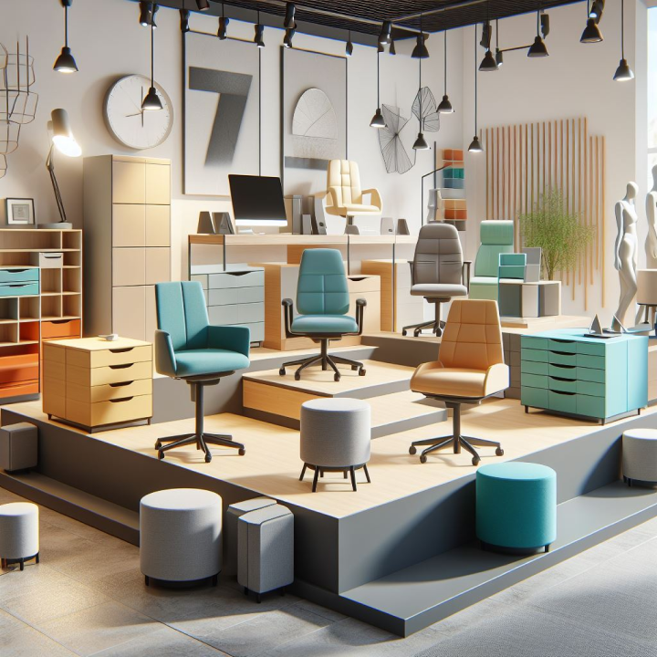 3D Product Modeling of Office Furniture